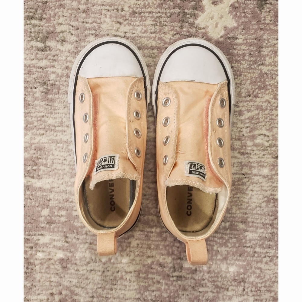 Kids Converse All Star Velcro Sides